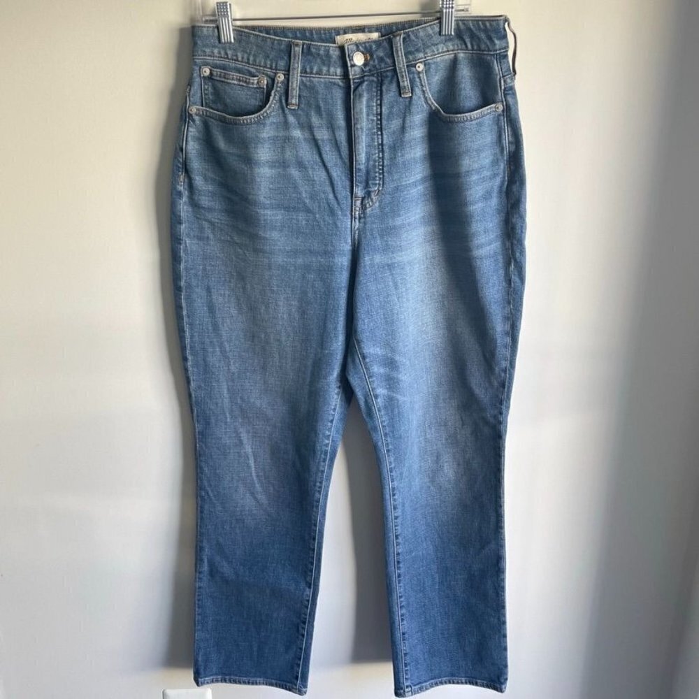 Madewell Size 31T Blue Slim High Waist Demi-Boot Jeans